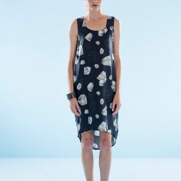 Elk gemstone pleat back tank dress size 6 - Picture 4 of 8